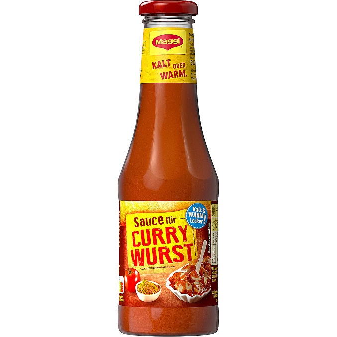 MAGGI SAUCE FUER CURRYWURST 500ML