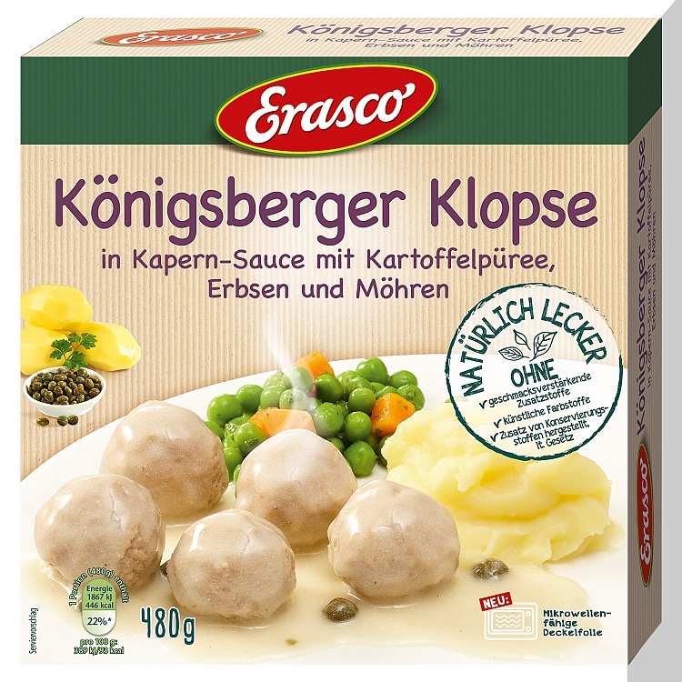 ERASCO KOENIGSBERGER KLOPSE 480G